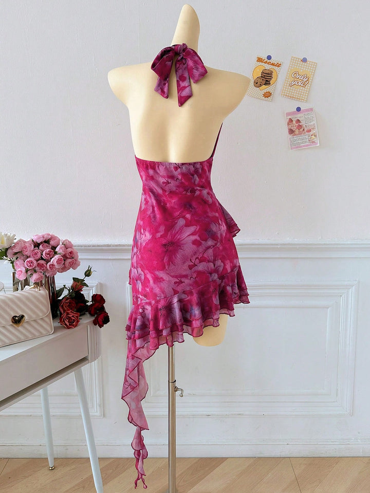 Rochie scurtă SHEIN, roz