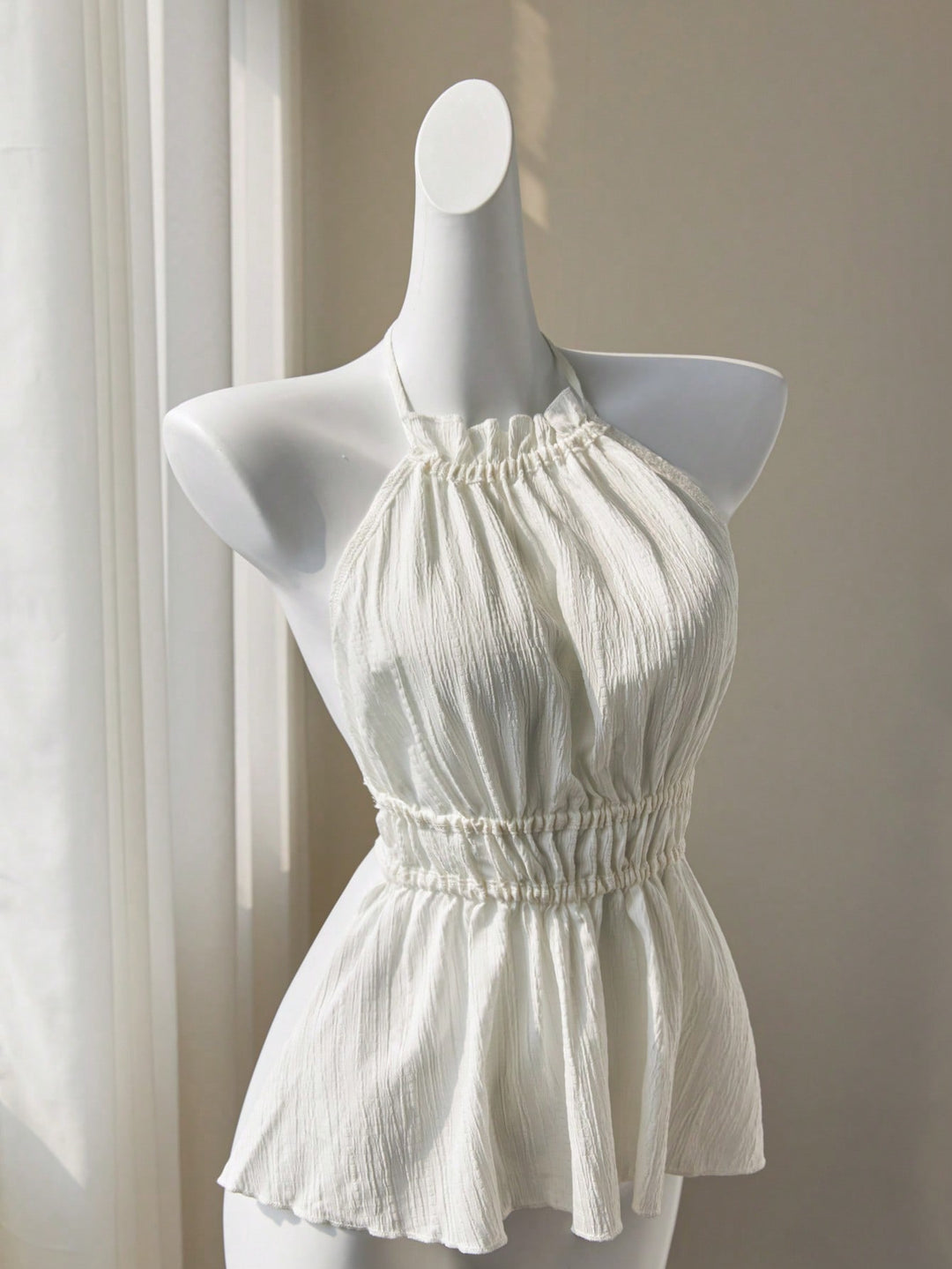 Top SHEIN, alb