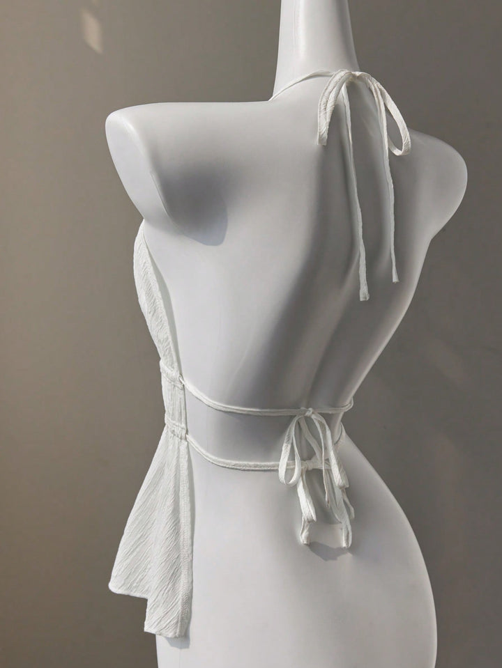 Top SHEIN, alb