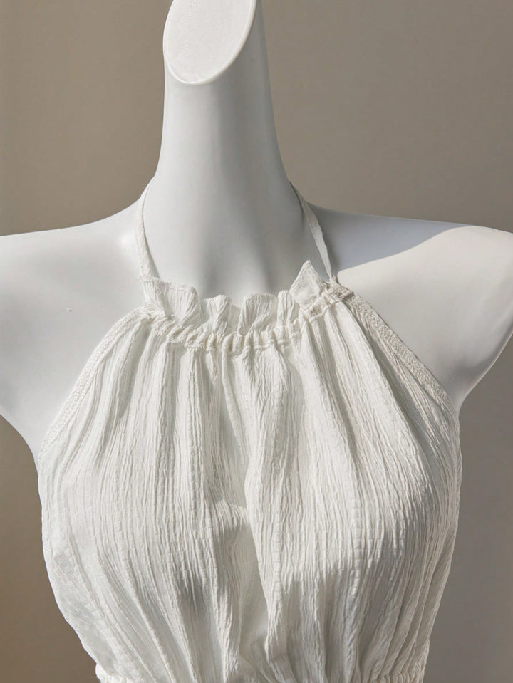 Top SHEIN, alb