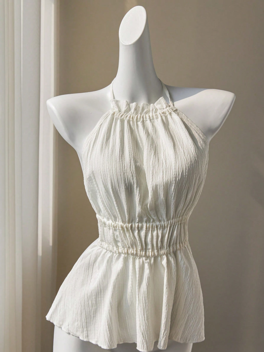 Top SHEIN, alb