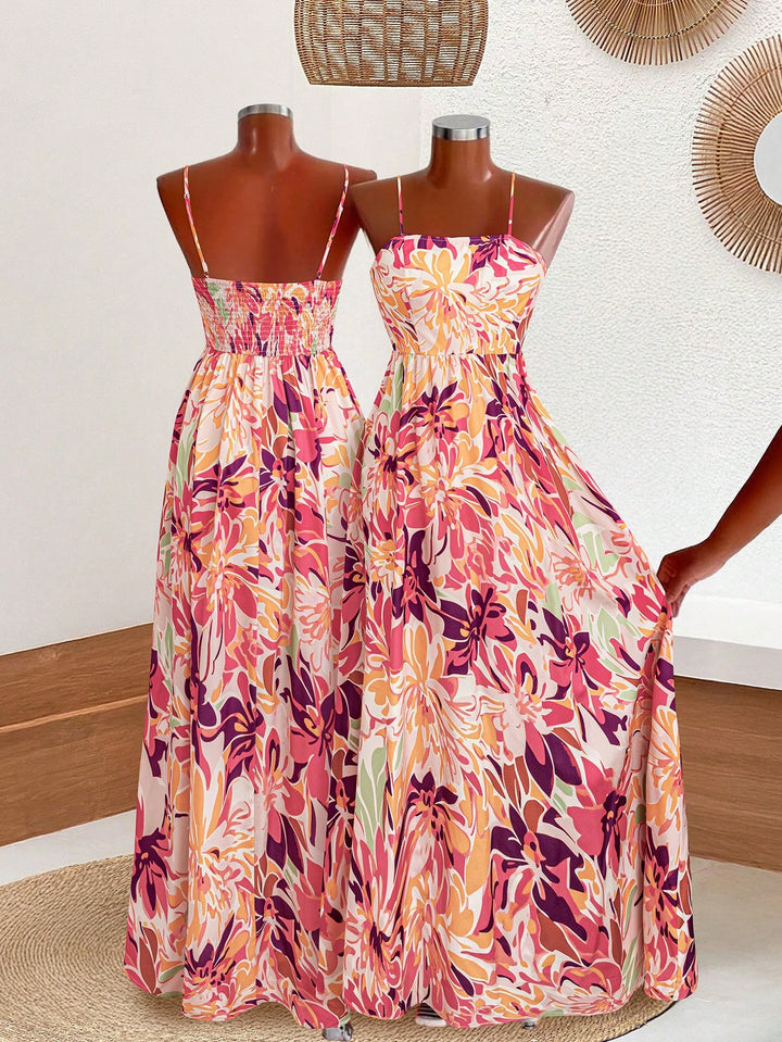 Rochie midi SHEIN, mix culori