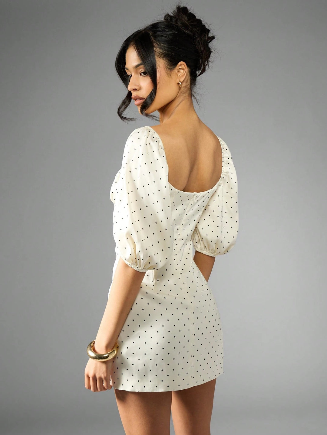 Rochie mini SHEIN, crem