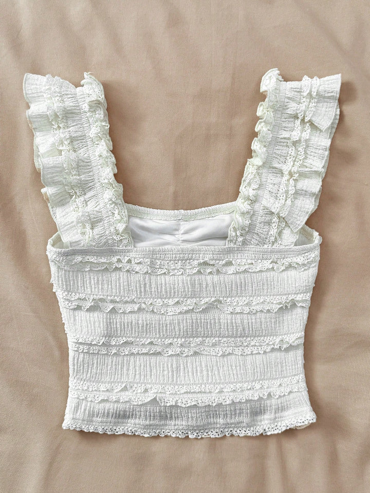 Top SHEIN, alb