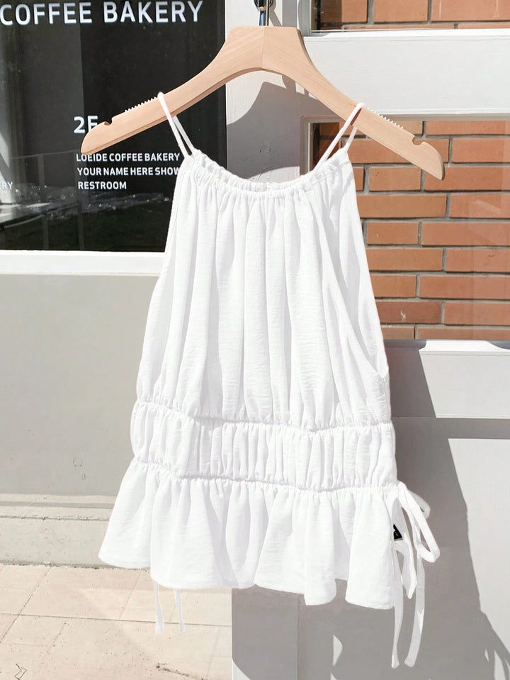 Top SHEIN, alb