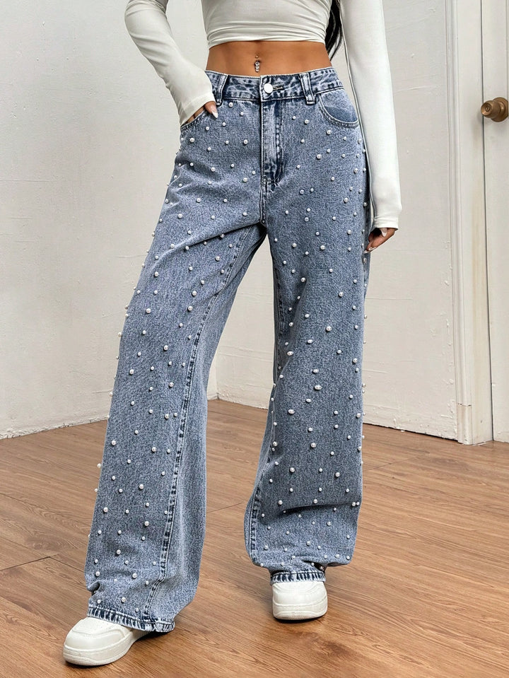 Jeans SHEIN, albastru