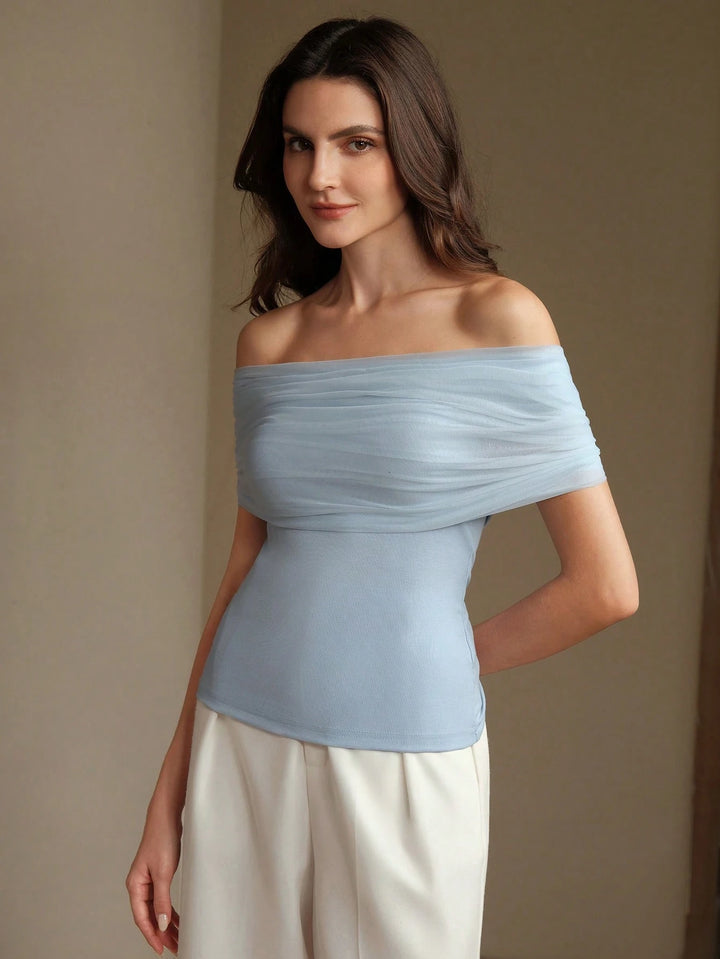 Top SHEIN, albastru