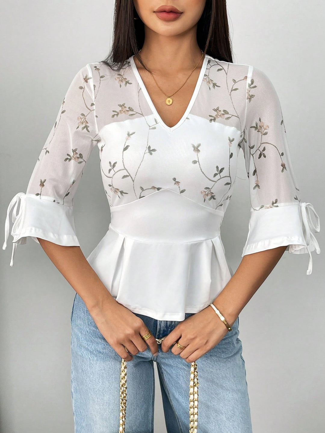 Tricou SHEIN, alb