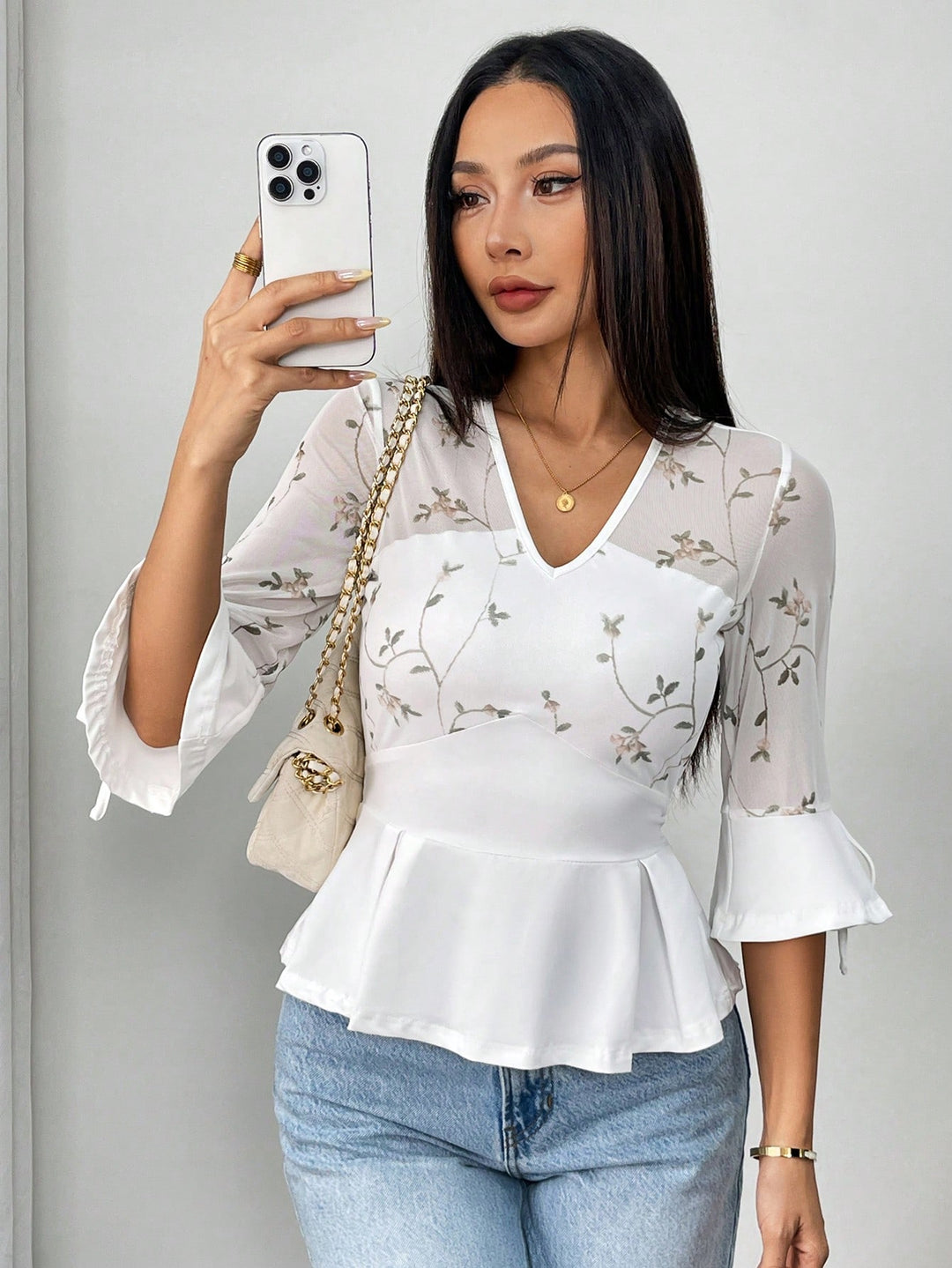 Tricou SHEIN, alb
