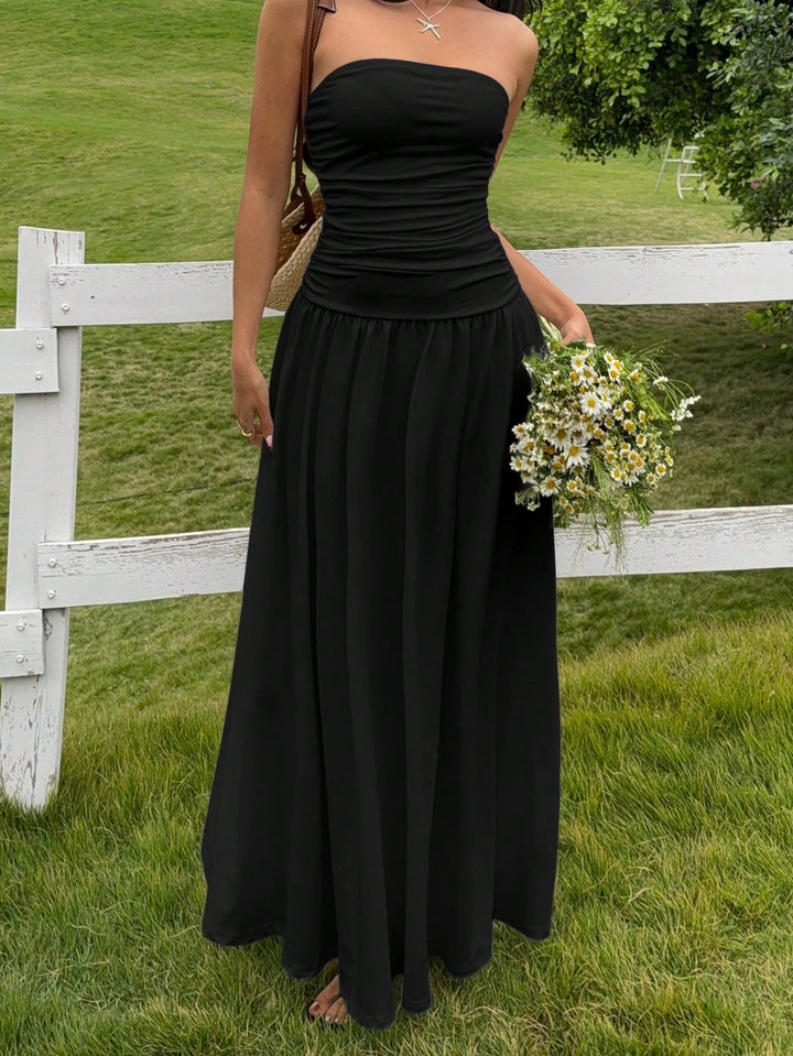 Rochie maxi SHEIN, negru