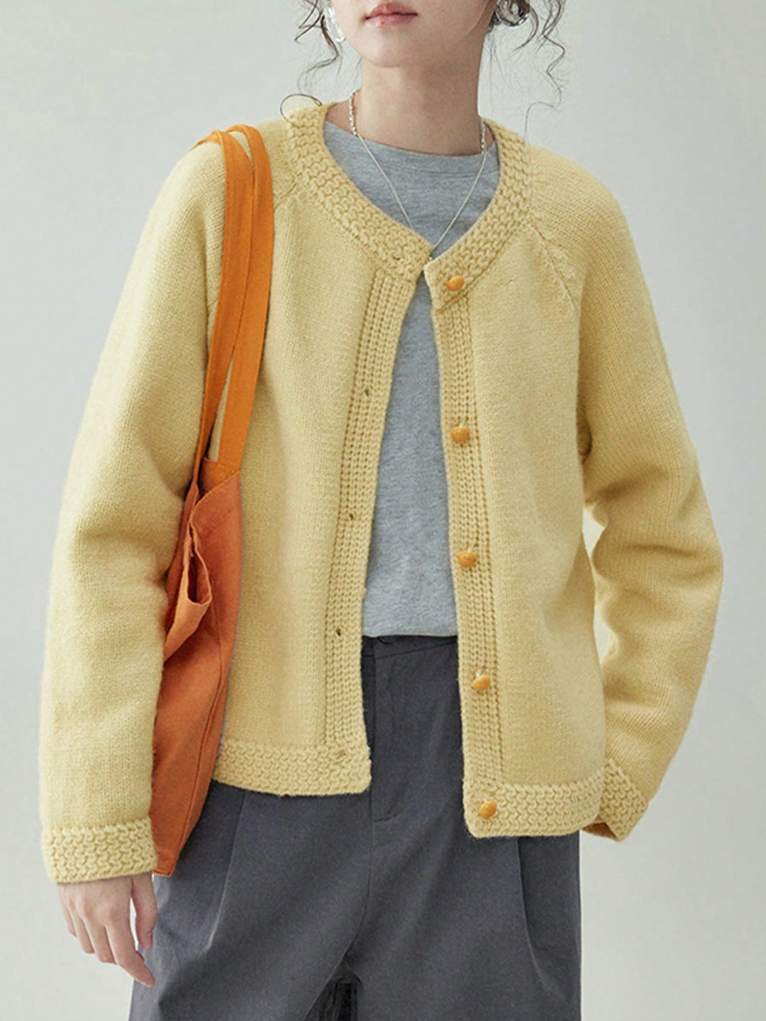 Cardigan SHEIN, galben