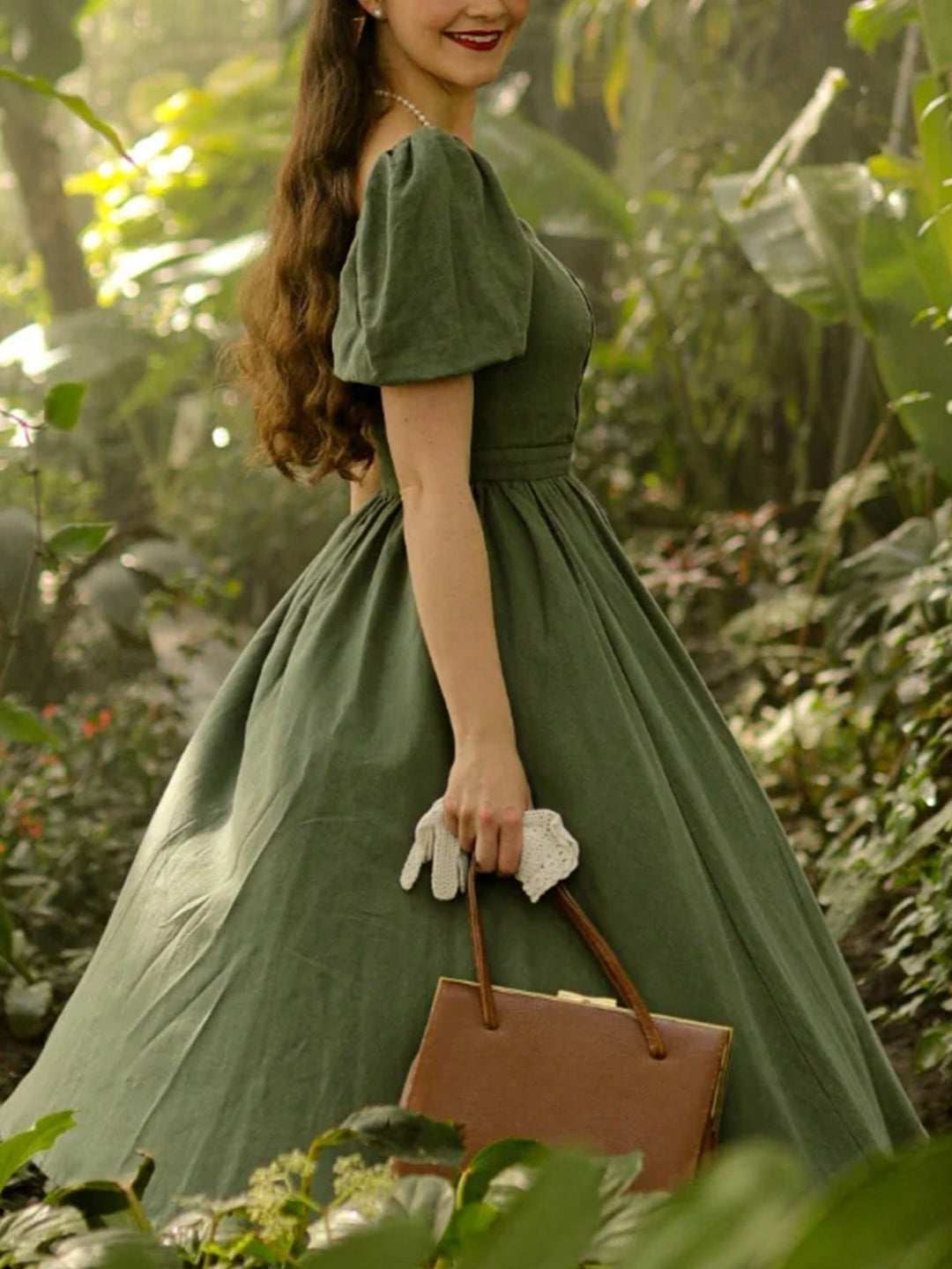 Rochie maxi SHEIN, kaki