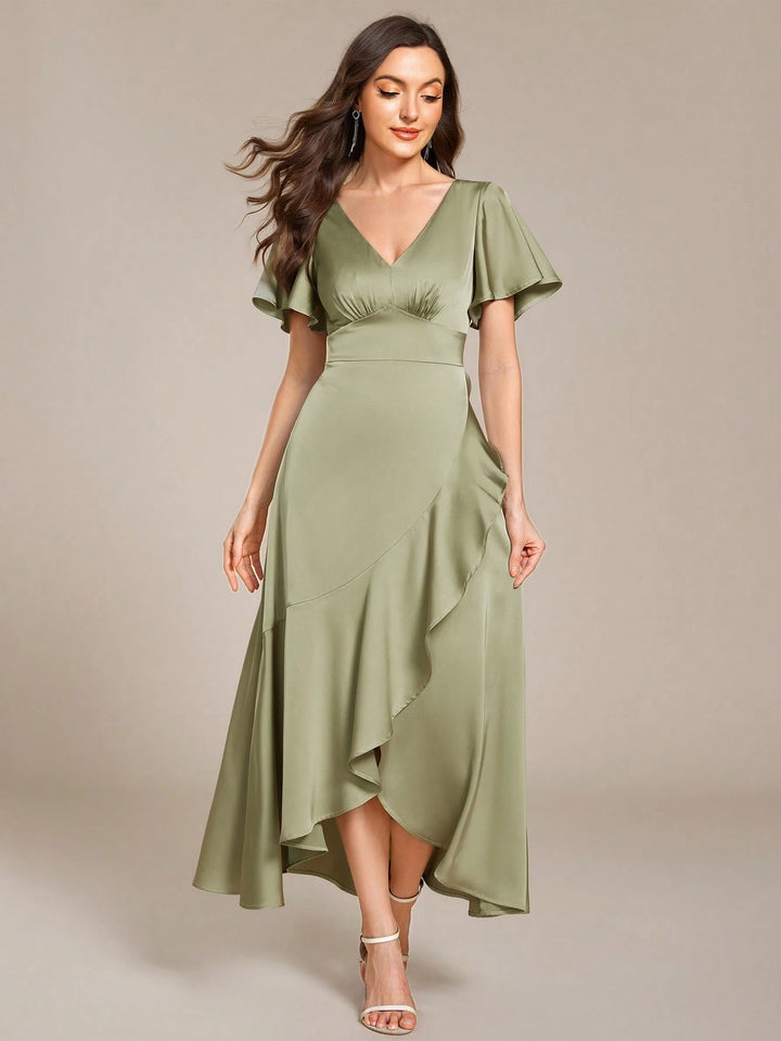 Rochie maxi SHEIN, verde