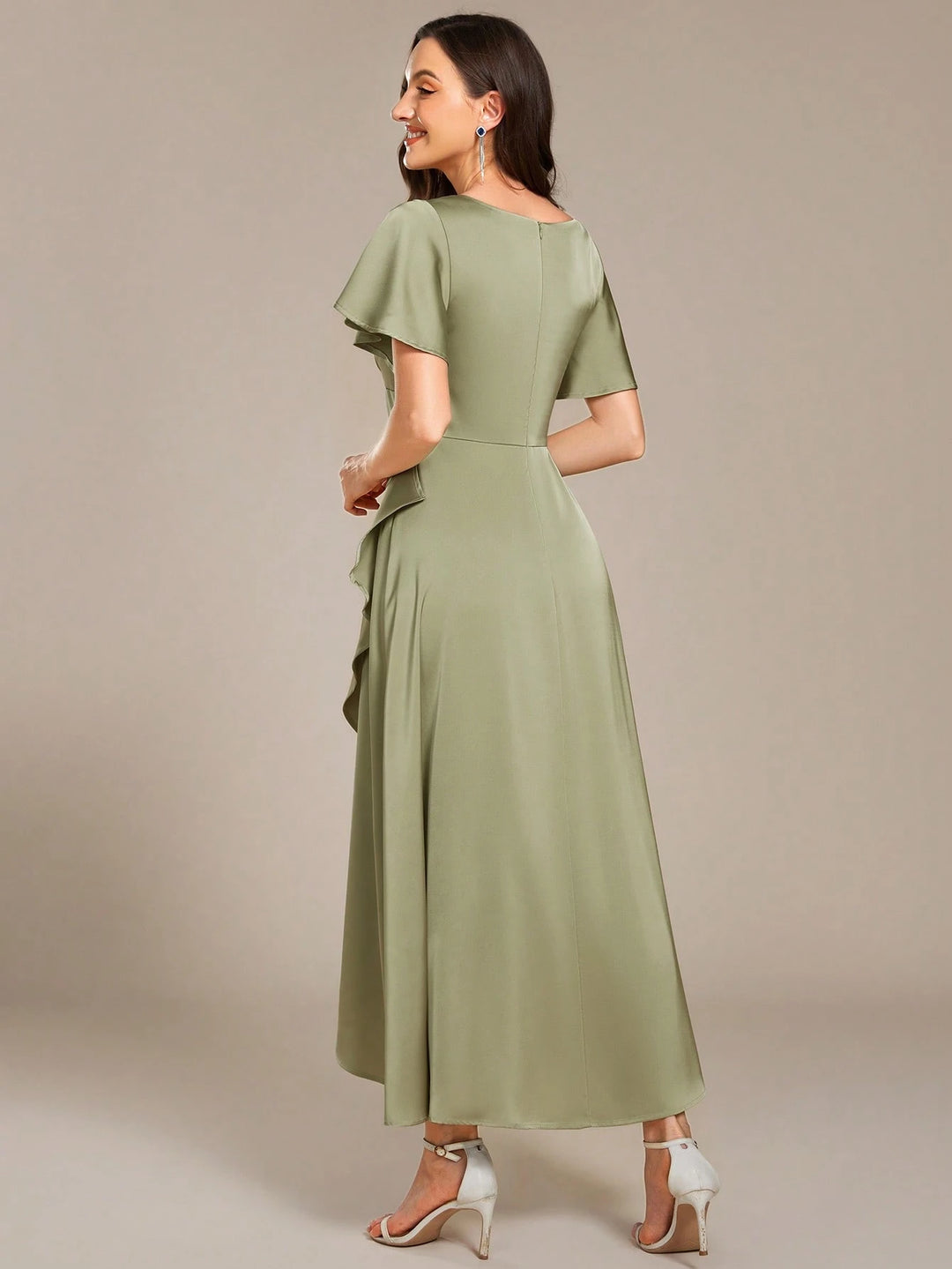 Rochie maxi SHEIN, verde