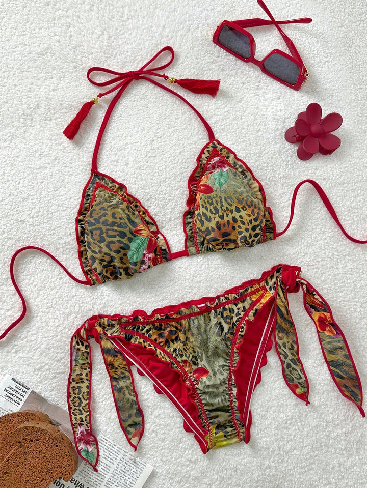 Set bikini SHEIN, mix culori