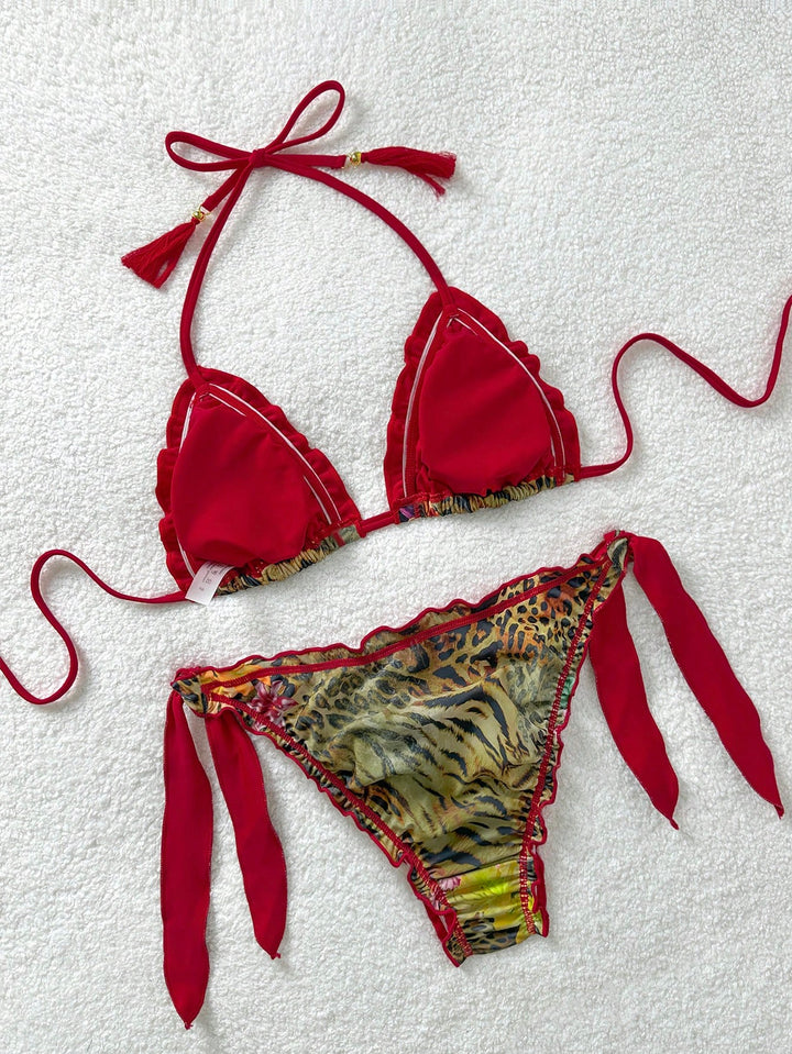 Set bikini SHEIN, mix culori