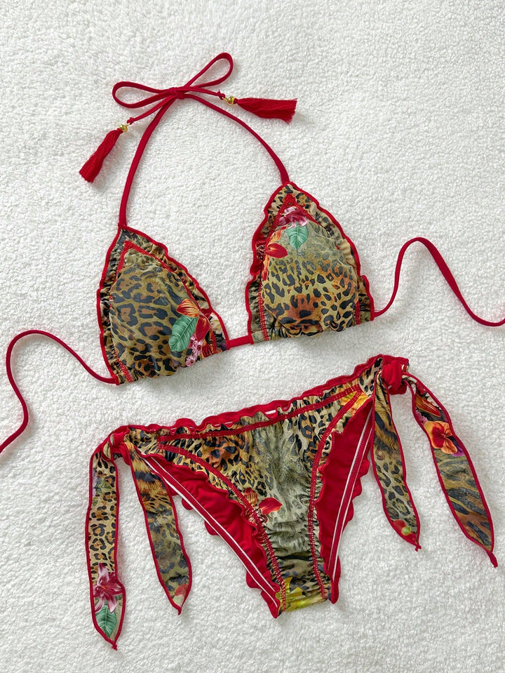 Set bikini SHEIN, mix culori