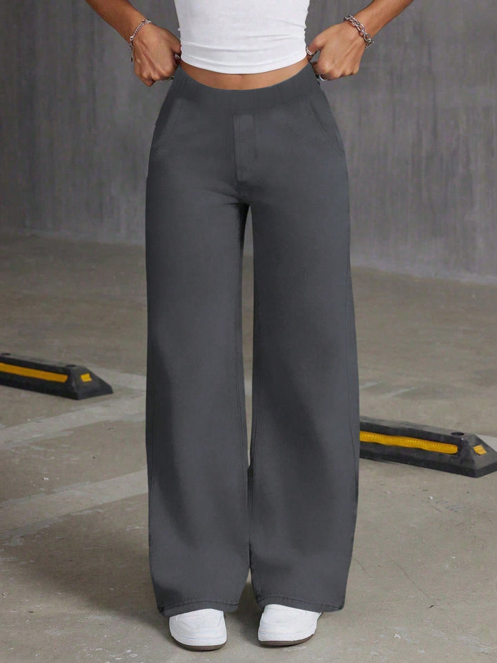 Pantaloni SHEIN, gri