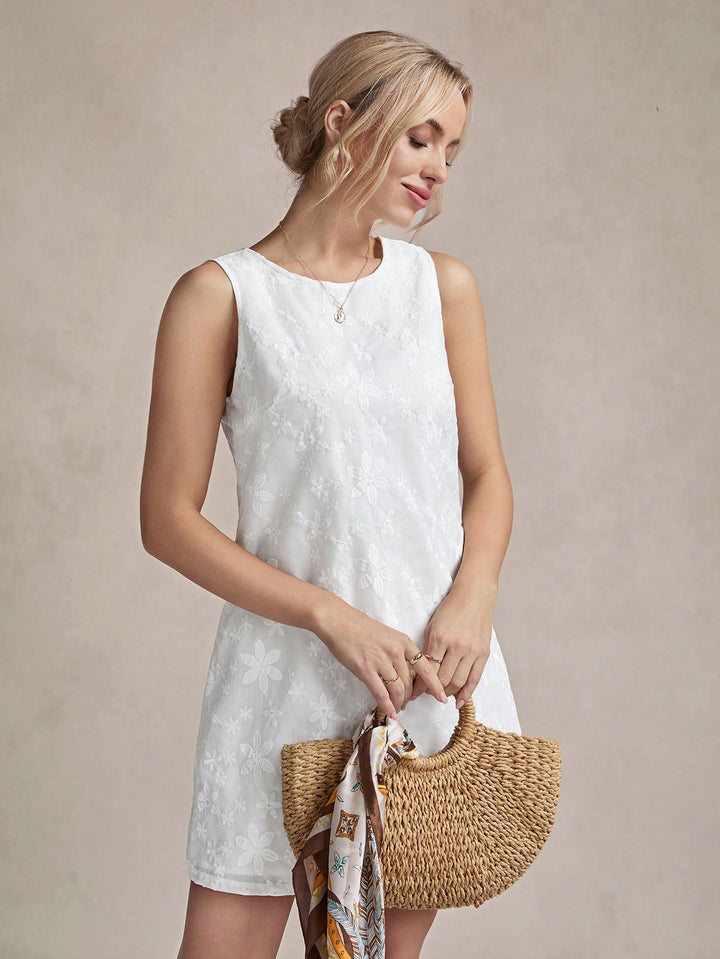 Rochie scurtă SHEIN, alb