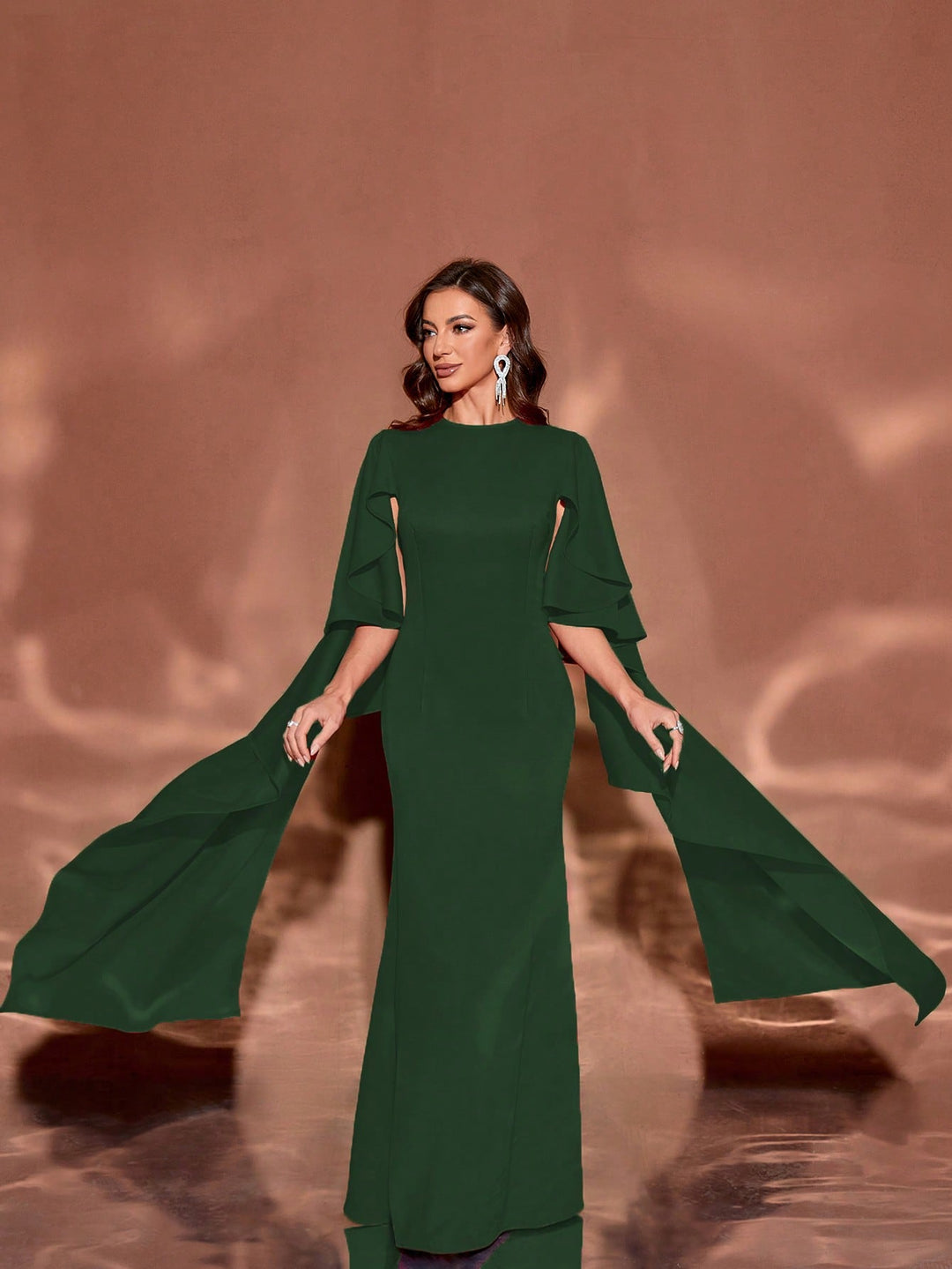 Rochie SHEIN, verde