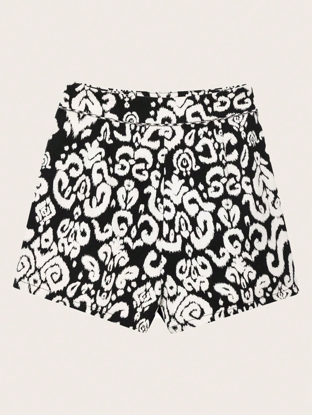 Pantaloni scurți SHEIN, negru