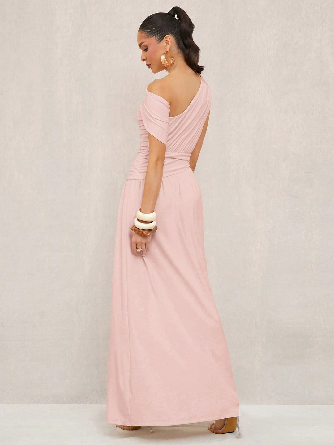 Rochie maxi SHEIN, roz