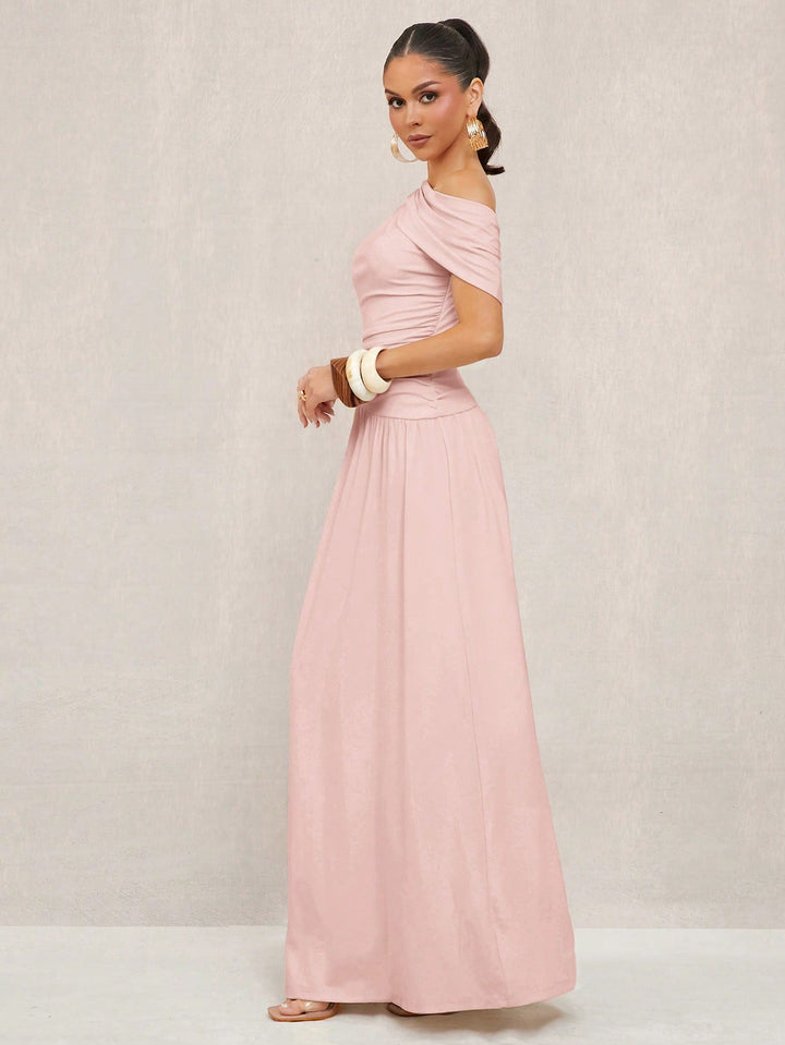 Rochie maxi SHEIN, roz