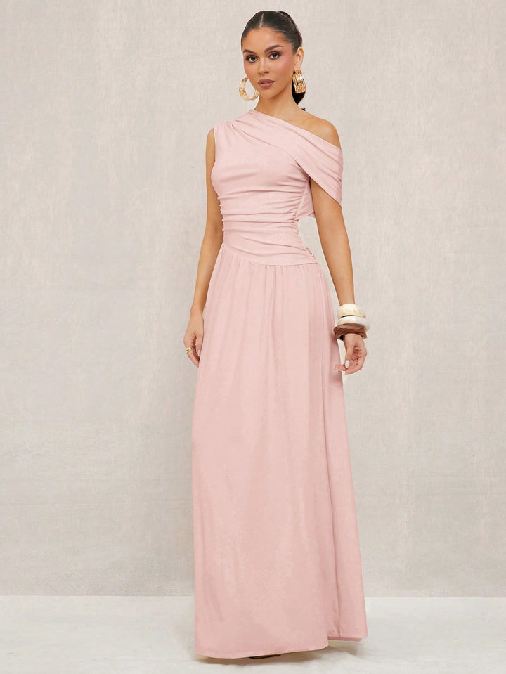 Rochie maxi SHEIN, roz