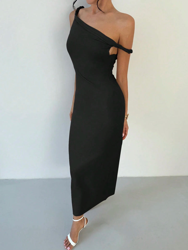 Rochie midi SHEIN, negru