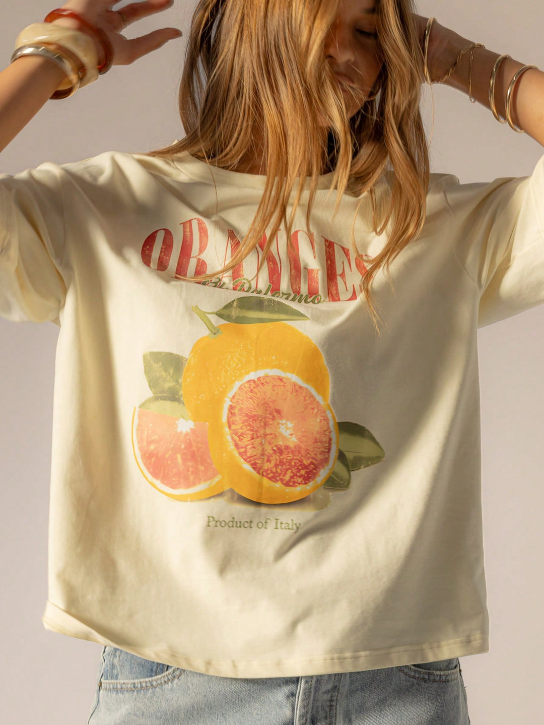 Tricou SHEIN, galben