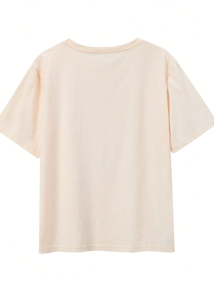 Tricou SHEIN, crem