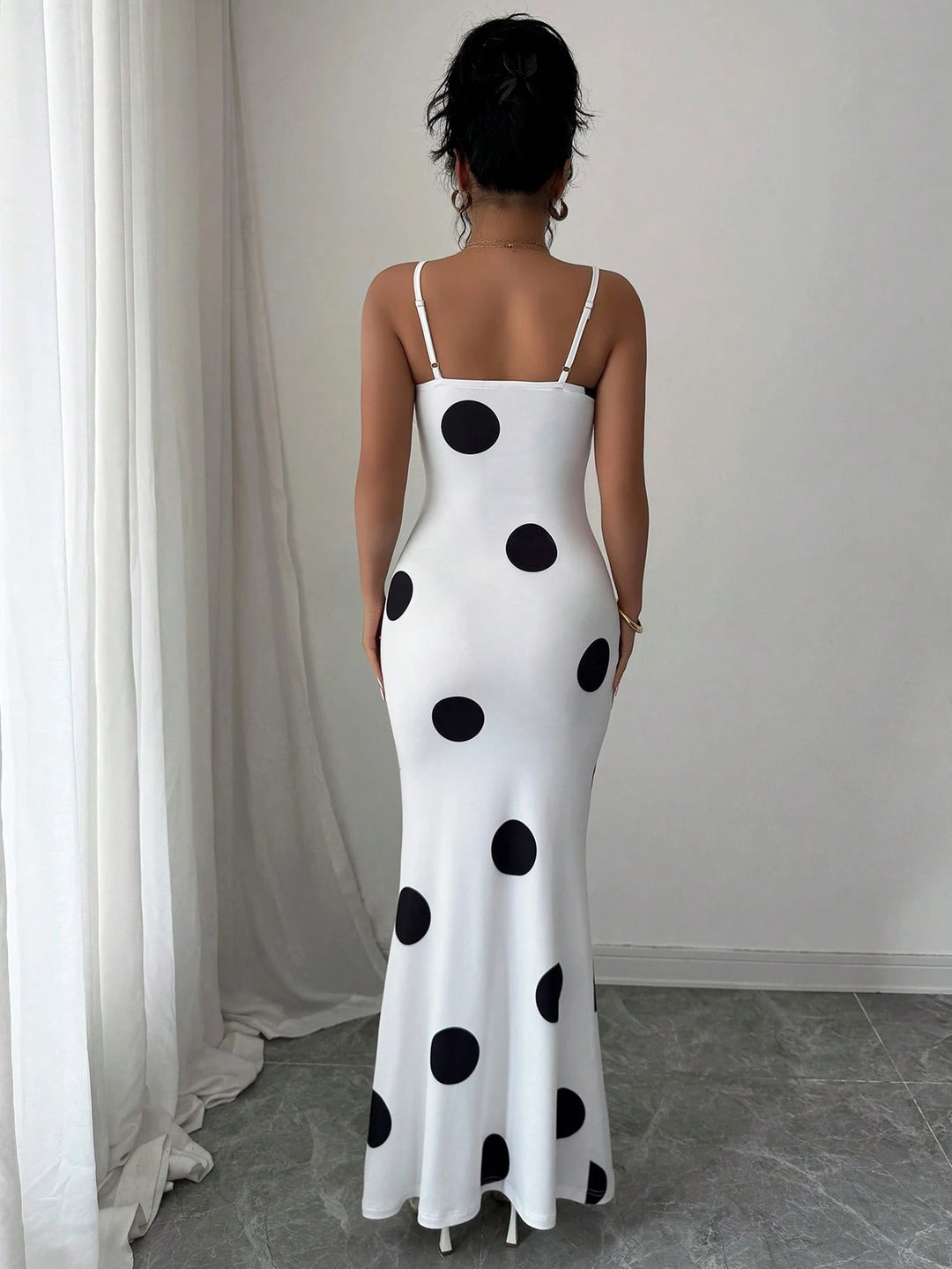 Rochie maxi SHEIN, alb