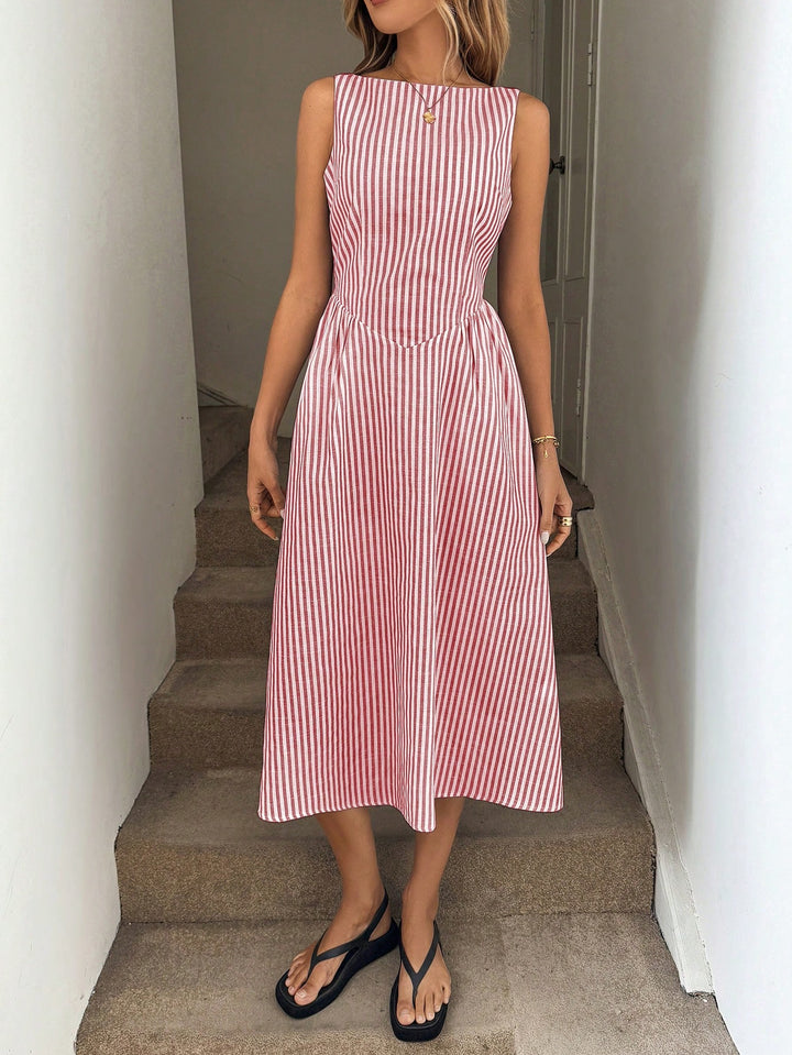 Rochie midi SHEIN, roșu