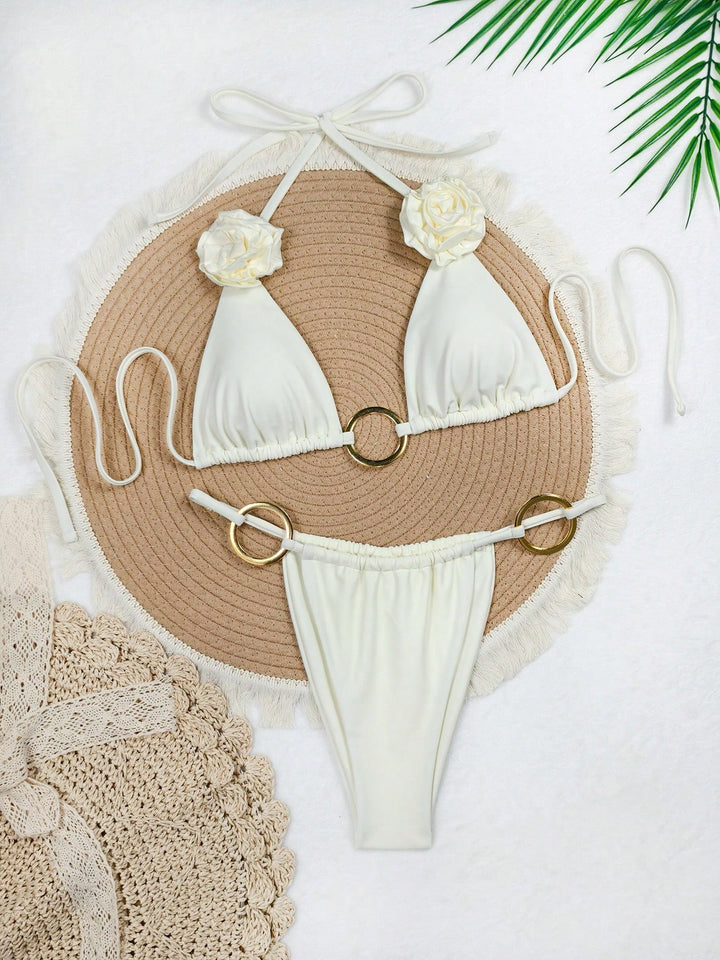 Set bikini SHEIN, bej