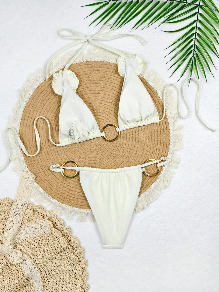 Set bikini SHEIN, bej