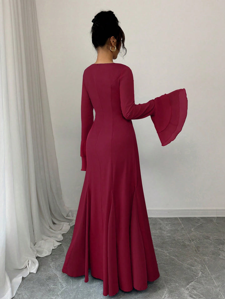 Rochie maxi SHEIN, roșu