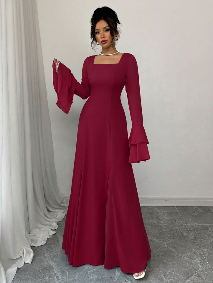 Rochie maxi SHEIN, roșu