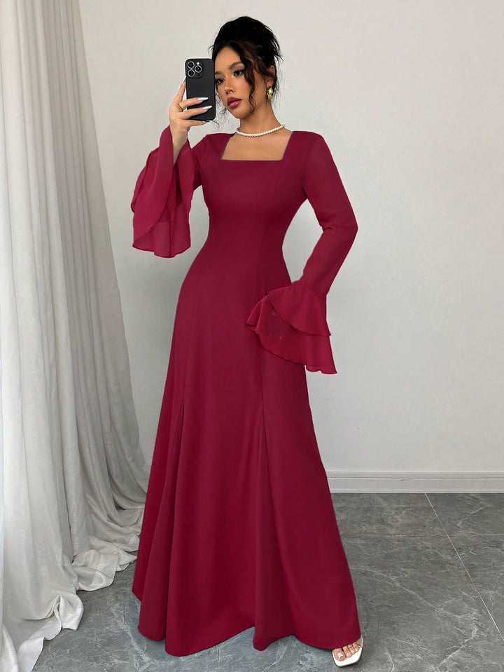 Rochie maxi SHEIN, roșu