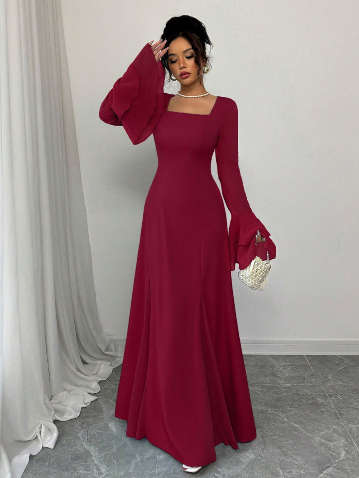 Rochie maxi SHEIN, roșu