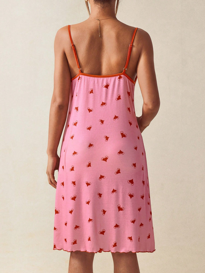 Rochie de noapte SHEIN, roz