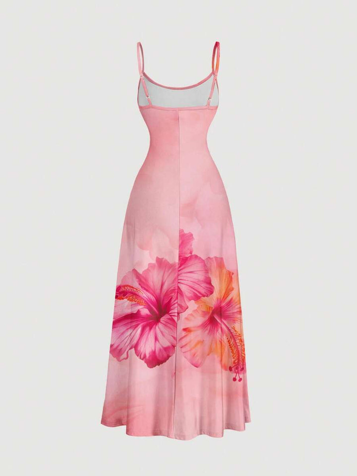 Rochie maxi SHEIN, roz