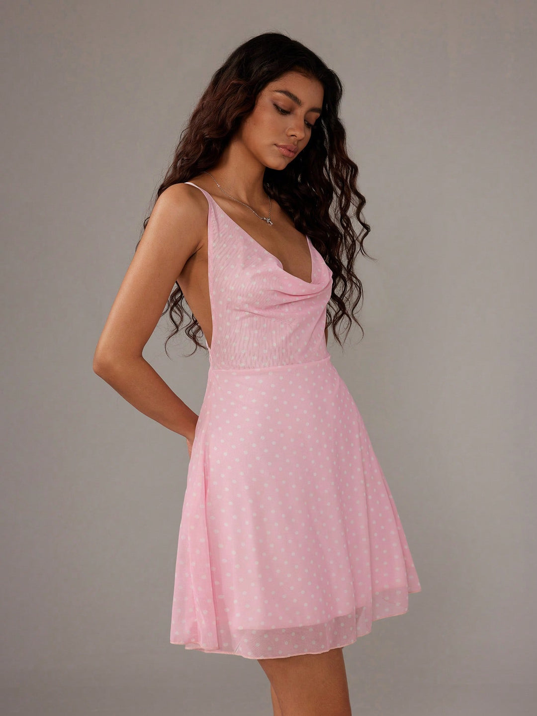 Rochie mini SHEIN, roz