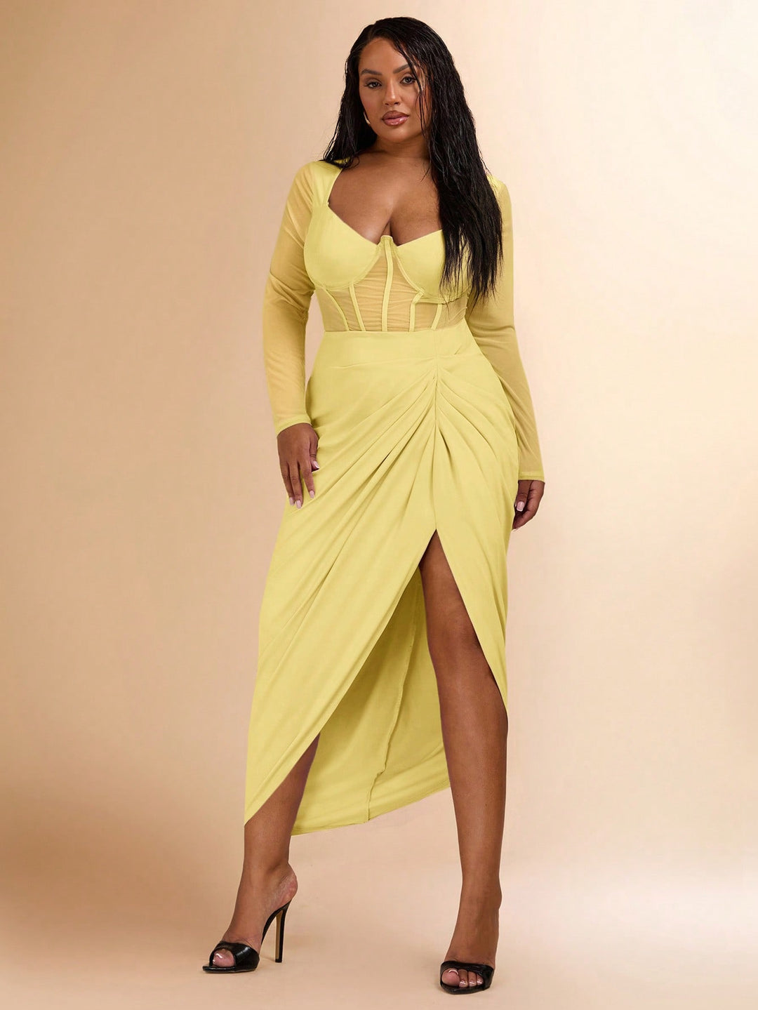 Rochie SHEIN, galben