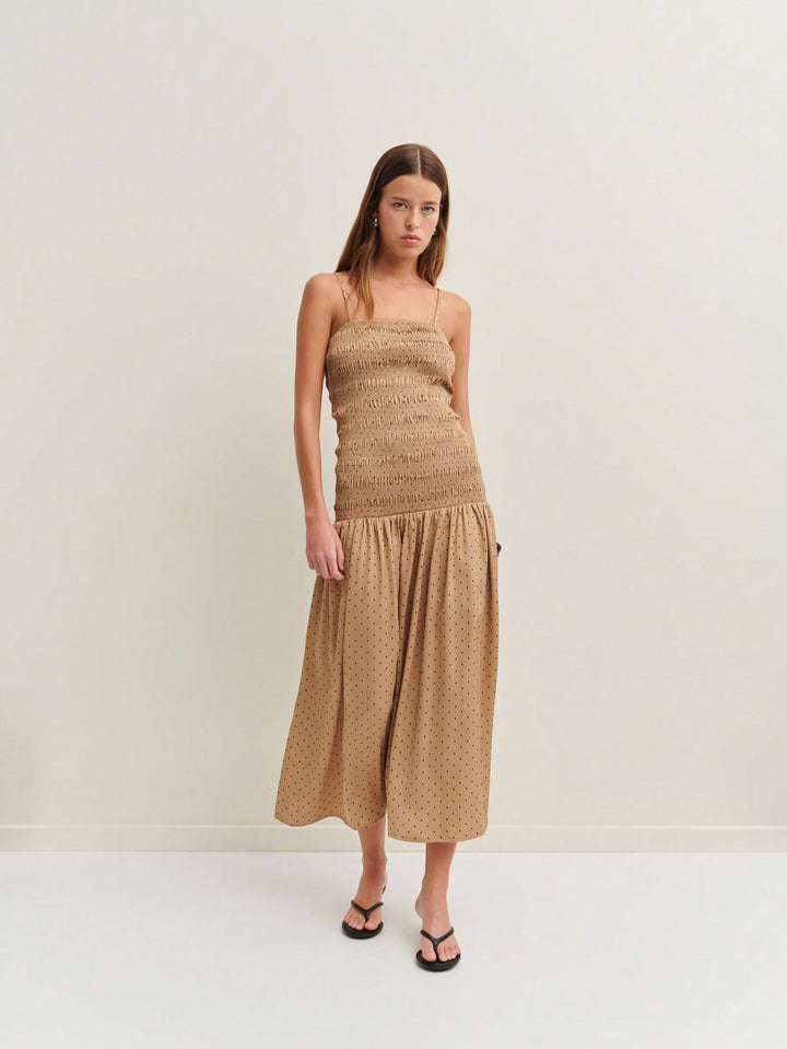 Rochie maxi SHEIN, maro