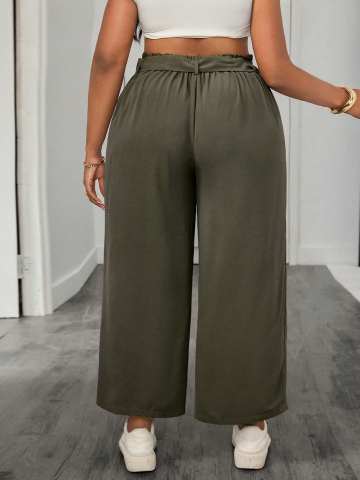 Pantaloni SHEIN, kaki