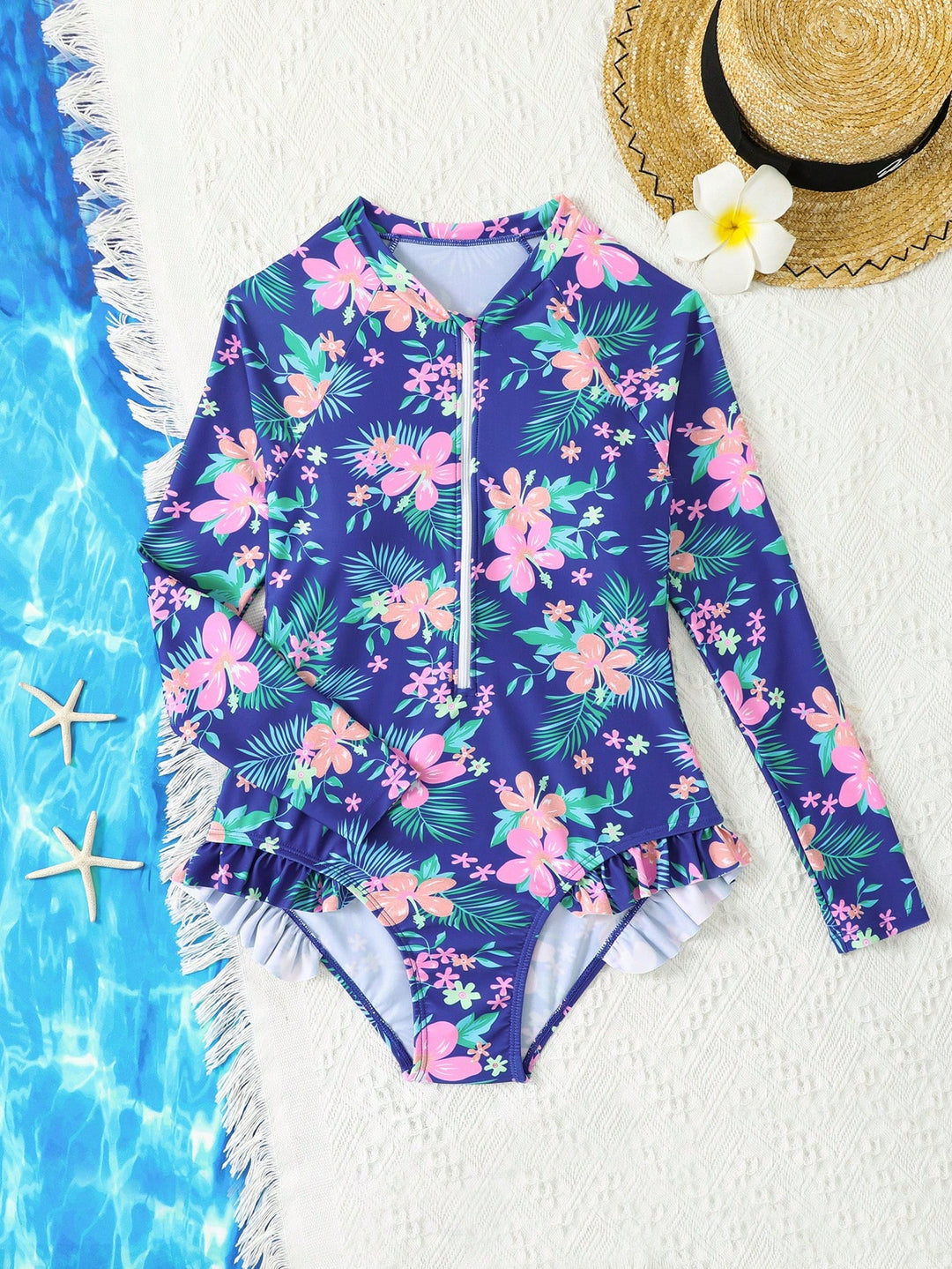 Costum de baie SHEIN, mix culori