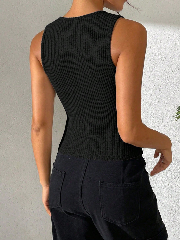 SHEIN top, fekete