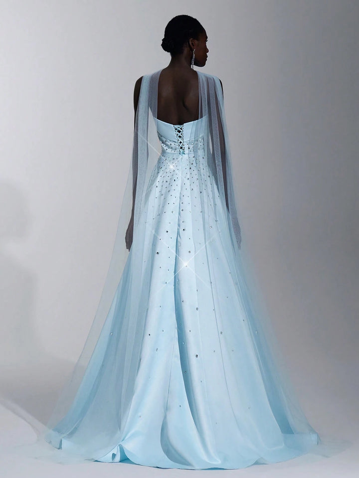 Rochie de ocazie SHEIN, albastru