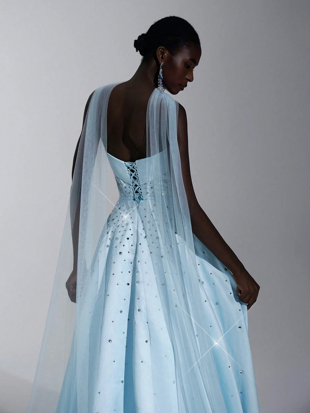 Rochie de ocazie SHEIN, albastru