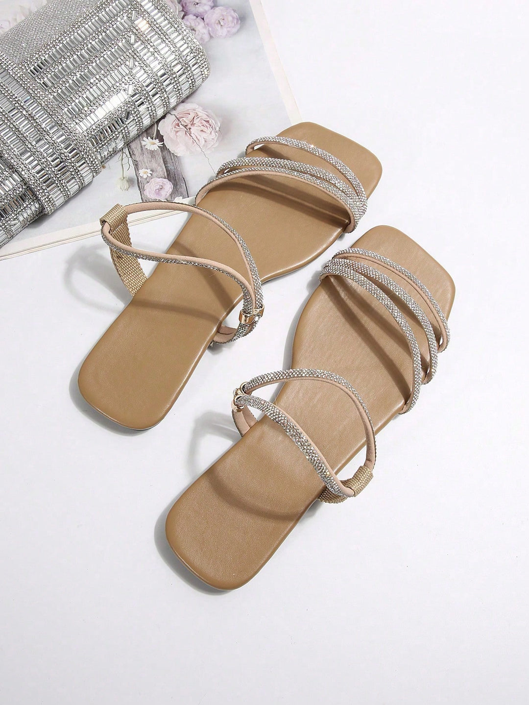 Sandale SHEIN, kaki